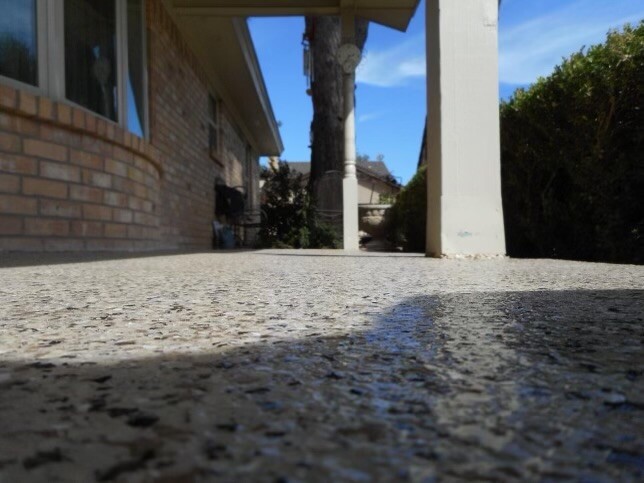 Patio floor coatings