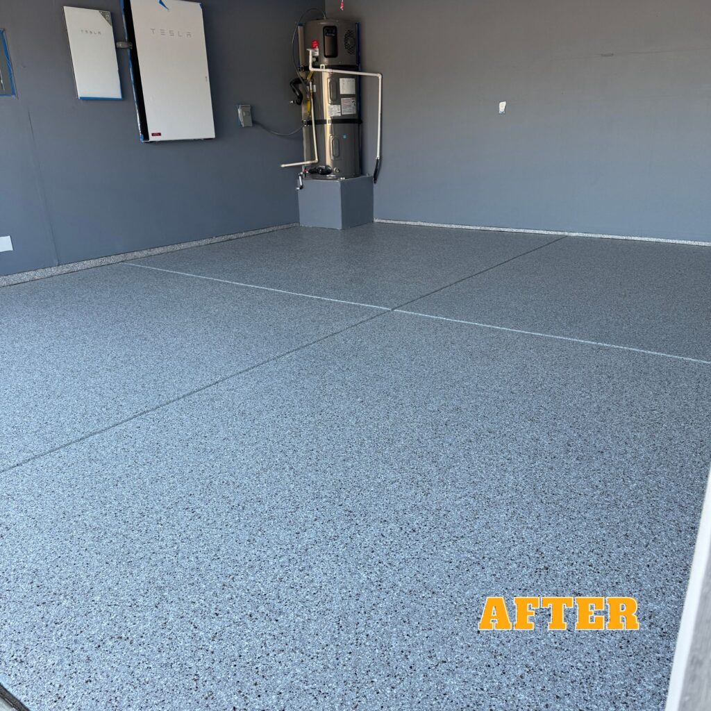 After Epoxy Flooring