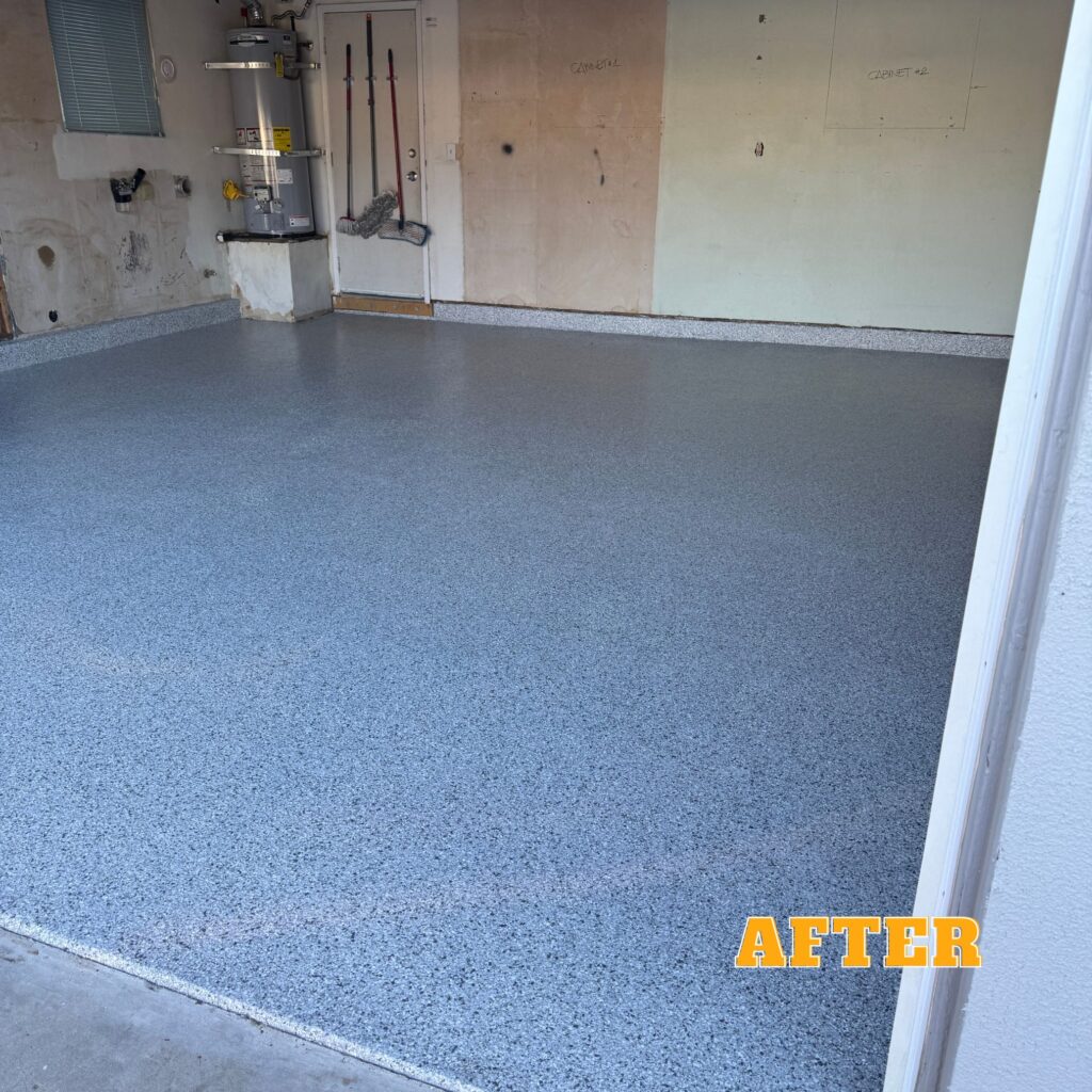 After Garage Floor Coating