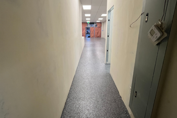 Bakersfield Juice Bar Gets a Fresh Look with Graphite Flake Flooring | Project Highlight