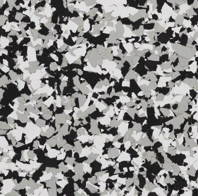 Domino flake closeup